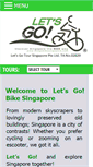 Mobile Screenshot of letsgobikesingapore.com
